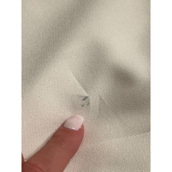 Lumier by Bariano Sleeveless Cream Overlay Geometric Dress Size S - Picture 6 of 10